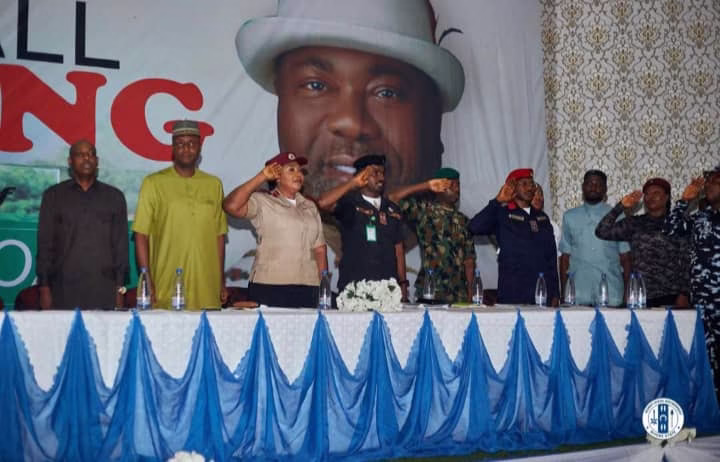 Representatives of security agencies within the LGA.